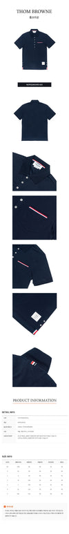 THOM BROWNE ポケットディテールポロシャツ 63438372 [P]