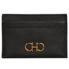 Salvatore Ferragamo Card Case 220007 0742164 NERO 122680045 [P]