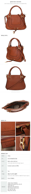 Chloe Marcy Leather Tote Bag stamp: CHC21AS660F0125M 77790566 [P]