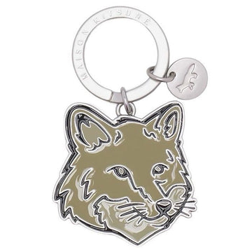 Maison Kitsune Fox Head Keyring 78449548