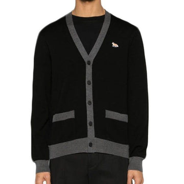MAISON KITSUNE Männer Babyfuchs-Patch Cardigan 78449509