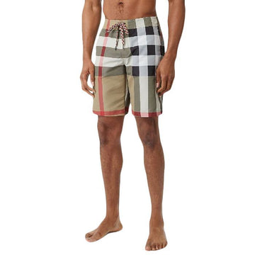 Burberry Men's Check Swim Pants 70497897