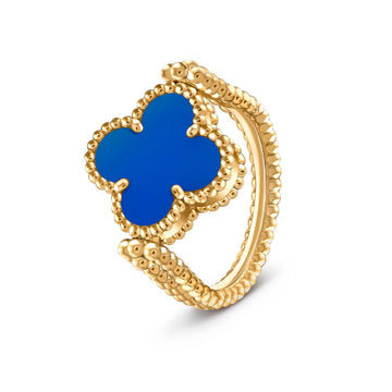 VAN CLEEF & ARPELS Vintage Alhambra Wende-Ring VCARPGV100 122683747