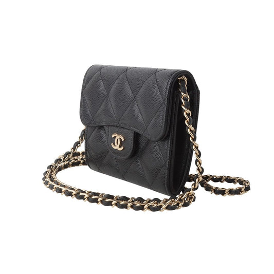 CHANEL Classic Caviar Mini WOC Chain Card Wallet 34127-1 122689122