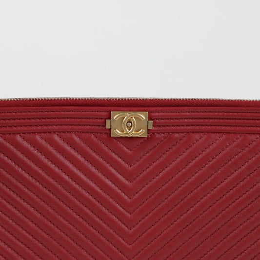 CHANEL Medium Clutch A84406 122214983