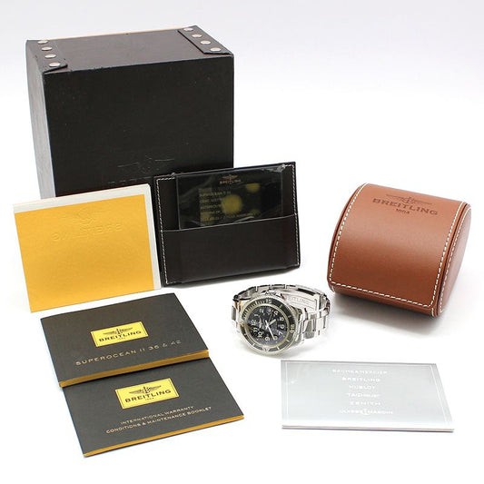 Breitling A17365 42MM Superocean II Automatic Steel Watch 122699295
