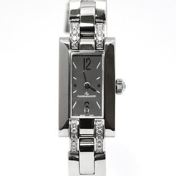 Jaeger-LeCoultre Q4608571 460.8.08 Ideal Diamond Quartz Leather Band Watch 122699372