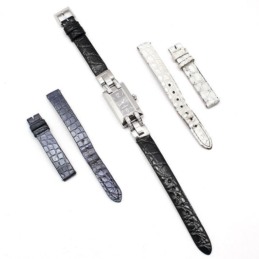 Jaeger-LeCoultre Q4608571 460.8.08 Ideal Diamond Quartz Leather Band Watch 122699372