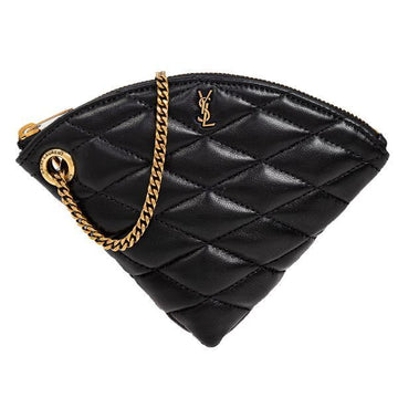 Saint Laurent SADE TRIANGLE COIN PURSE IN LAMBSKIN 802198 AAAJU 1000 122703576