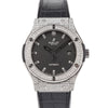 HUBLOT Klassische Fusion Titan Voll-Pavé Diamant 38MM Herrenuhr 34031-2 122700263 [P]
