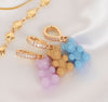 CRYSTAL HAZE NOSTALGIA BEAR-SALT CARAMEL-PAVE CONNECTOR 146712496 [P]