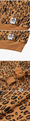 MINI RODINI Leopard Kinder Kapuzenjacke 146829929 [P]