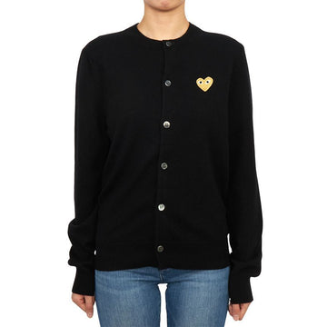 COMME DES GARCONS ゴールドワッペンカーディガン AX N049 051 1 ルーズフィット (ユニセックス) 111226054