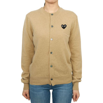 Comme Des Garcons Black Logo Cardigan Loose Fit 111226053