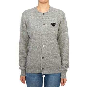 COMME DES GARCONS Schwarz gestickte Cardigan AX N023 051 2 lockere Passform (unisex) 111226051