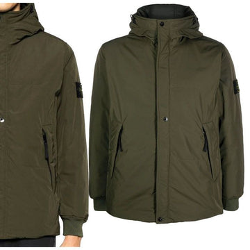 Stone Island Hooded Jacket Micro Twill V0058 60330706