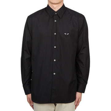 COMME DES GARCONS Schwarz Wappen Hemd AX B004 051 1 122979554