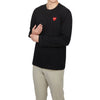 Comme Des Garcons Red Patch Long Sleeve T-Shirt AX T118 051 1 122979558 [P]