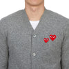 COMME DES GARCONS Doppelwappen-Cardigan AX N072 051 1 (Unisex) 122979556 [P]