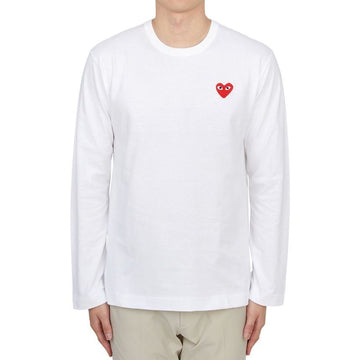 Comme Des Garcons Red Patch Long Sleeve T-Shirt AX T118 051 2 122979559