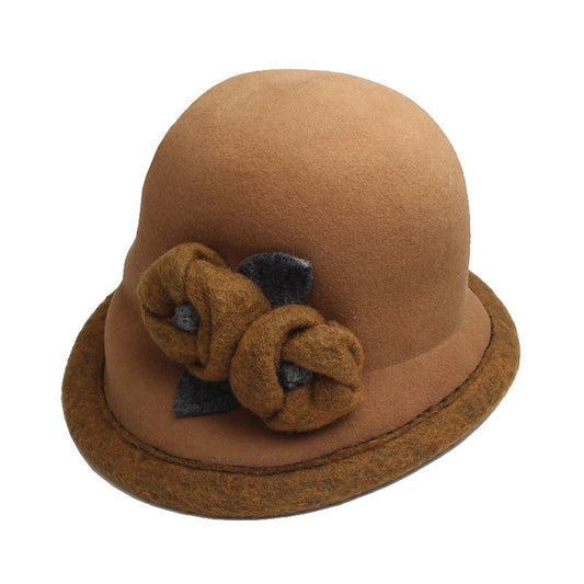 Other Brand Cognac Wool Bucket Hat 12345 122986628