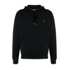 AMI Herzlogo Hoodie Schwarz BFUSW200 730 45117706 [P]