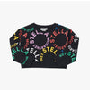 STELLA MCCARTNEY TT4C30 Z1333 930MC Multicolor Rundlogo Grafik Kinder Sweatshirt 146710498 [P]