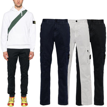 STONE ISLAND 24FW ワッペンカーゴパンツ 8115303L1 123065734