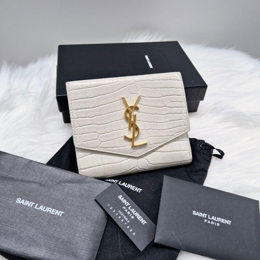 Saint Laurent Uptown Monogram Women's Wallet 582296 123069306