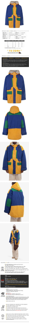 Isabel Marant Color Block Parka MA1236 22A005H 99MU 162556006 [P]