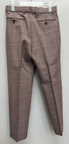 Gucci Men's Vintage Check Tweed Wool Pants (28) 123102676 [P]