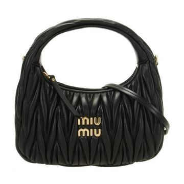 Miu Miu Wander Materasse Napa Leather Hobo Bag 123109639 [P]