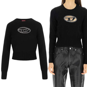 DIESEL カットアウトロゴクロップニット A06712 0KCAE 9XX 59727706
