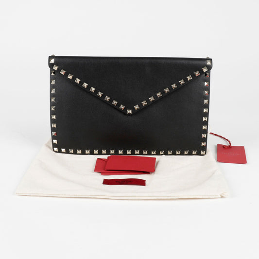 Valentino Rockstud Envelope Clutch 122981649