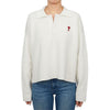 AMI UPL346 KN0042 193 Unisex Kragenpullover 94648404 [P]