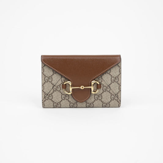 Gucci Horsebit 1955 Card Case Wallet 699762 122763698
