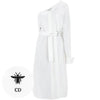 Dior Ecru CD Silk Dress 421D11A3124 0200 123182288 [P]