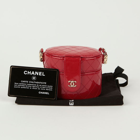 CHANEL コスメティックミニケースショルダークロスバッグ AP1573 122960039