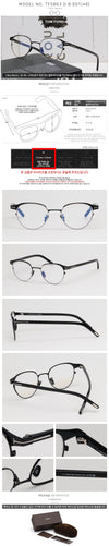 Tom Ford Blue Light Blocking Eyeglass Frame TF5863DB 001 Asian Fit 62883965 [P]
