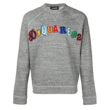 DSQUARED2 ディスキュアード 刺繍ロゴパッチ ボカシ スウェットシャツ S74GU0222 S25202 860M 150667790