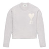AMI Big Heart Logo Cloud Knit Sweater 63876491 [P]