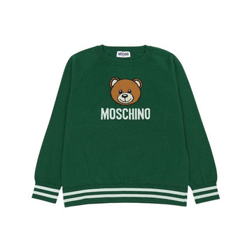 MOSCHINO キッズ ニット HUW015 LHE43 30139 (大人着用可能) 123198221