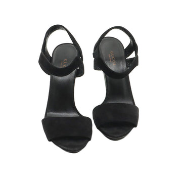 Gucci Black Suede Liberty Slingback Sandals Women Shoes 37.5 / 347558 123199822