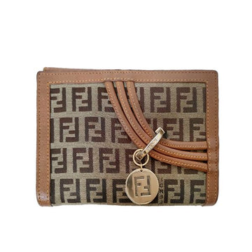 Fendi Zukamu Pattern Compact Wallet 123199926