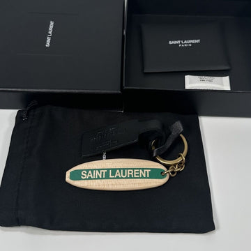 Saint Laurent Women's Surf Wood Keyring 123200684