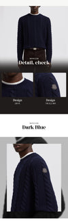 MONCLER Girocollo Tricot Pullover aus Wolle und Kaschmir 9C00015 M4281 745 123202182 [P]