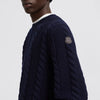 MONCLER Girocollo Tricot Pullover aus Wolle und Kaschmir 9C00015 M4281 745 123202182 [P]