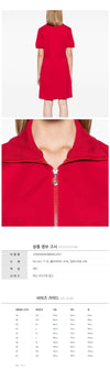 Moncler Abito Cotton Blend Dress 8I00008 89ALE 457 123202198 [P]