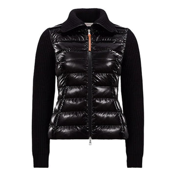 MONCLER モンクレール パディング ウール ジップアップ カーディガン 9B00017 M1241 999 123202207