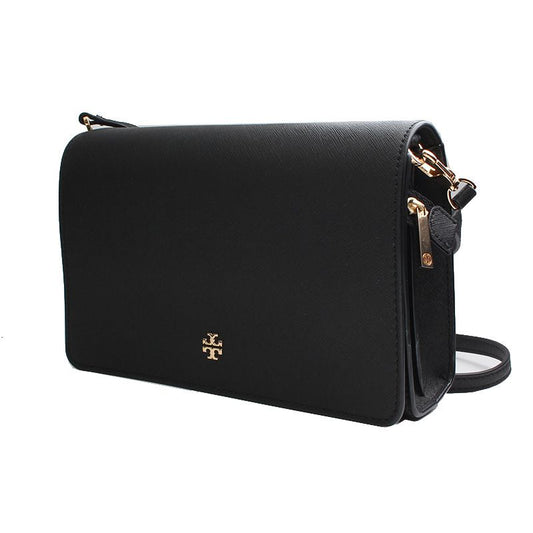 TORY BURCH トリーバーチ ブラック サフィアーノ クロスボディバッグ 123375935